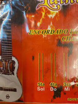 チャランゴ弦: アンデス・フォルクローレ音楽 楽器館「コチャバンバ」